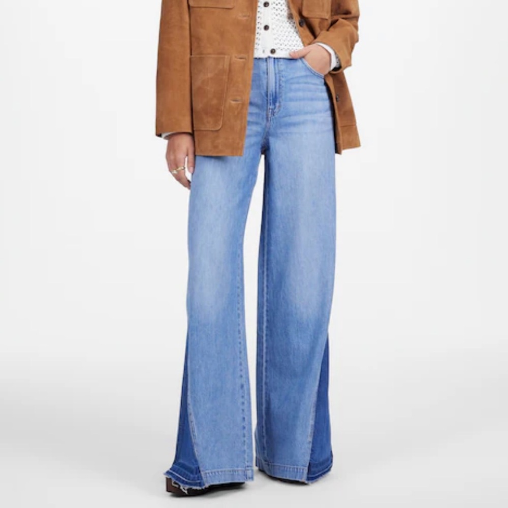 Madewell Wide-Sweep Jeans Size 25